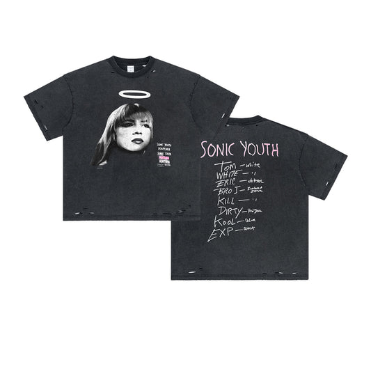 חולצה קצרה SONIC YOUTH